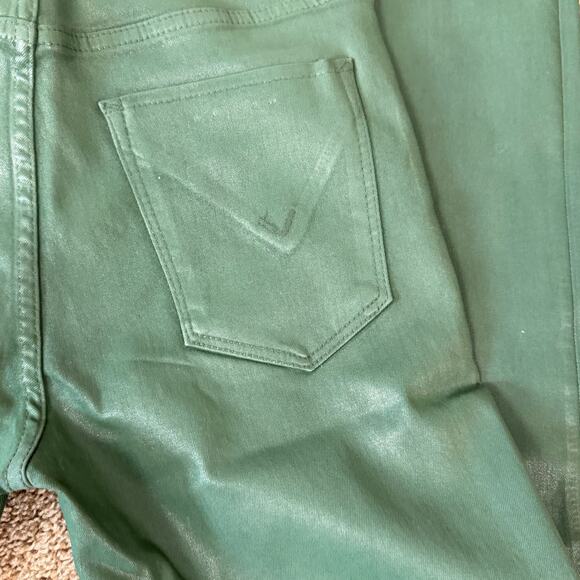 Hudson NWT Womens Size 24 Barbara High Rise Coated Boot Cut Jeans Wicked Holiday - Picture 7 of 15